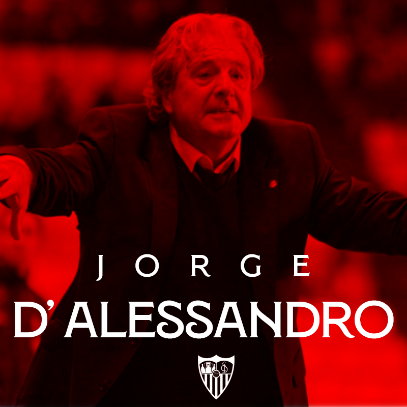 NegredoNoPuedo's tweet photo. 🚨 EXCLUSIVA MUNDIAL:
Me filtra una fuente muy fiable una imagen procedente de los archivos de los ordenadores que se encargan de dirigir las redes sociales del #SevillaFC.
Es una imagen la cual anuncia al nuevo entrenador, y este no es otro que Jorge D'Alessandro.

Se hará oficial en las próximas horas 🖊️