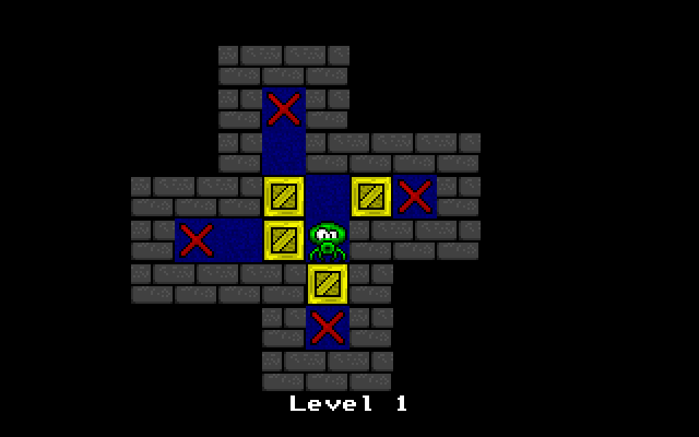 Random game of the day:
Capt'n Squiddy's Bootleg Push-Push (Puzzle: Capt'n Squiddy, 2005)

Download/play: dosgames.com/game/captn-squ…

#dosgaming #retrogaming #puzzle #blocks #sokoban #pushing #pushpush #ohrrpgce