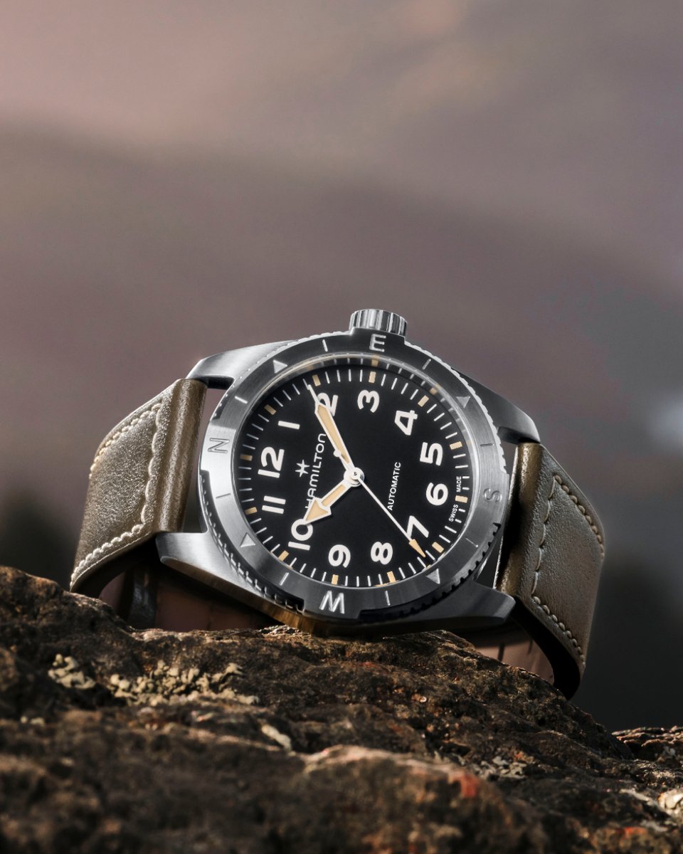 hamiltonwatch's tweet image. Made for modern-day pioneers, the Khaki Field Expedition proves itself as an ultra-reliable tool when you’re out in the wild, thanks to its 80-hour power reserve and 10 bar (100m) water resistance: ms.spr.ly/60129W0Qs

#hamiltonwatch #stepoutside #expedition #adventureawaits