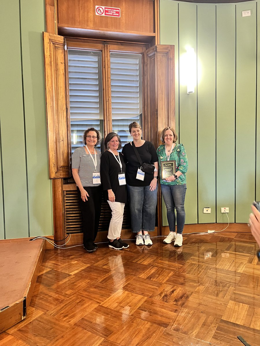 NikkiJSpeed's tweet photo. Huge congratulations to @Jenny_M_Ward for winning a prestigious award for her impactful work and international contribution to #babyloss and #SIDS at #ISPID2023 conference in Florence 👏⭐️ https://t.co/UbgVoo4LrC