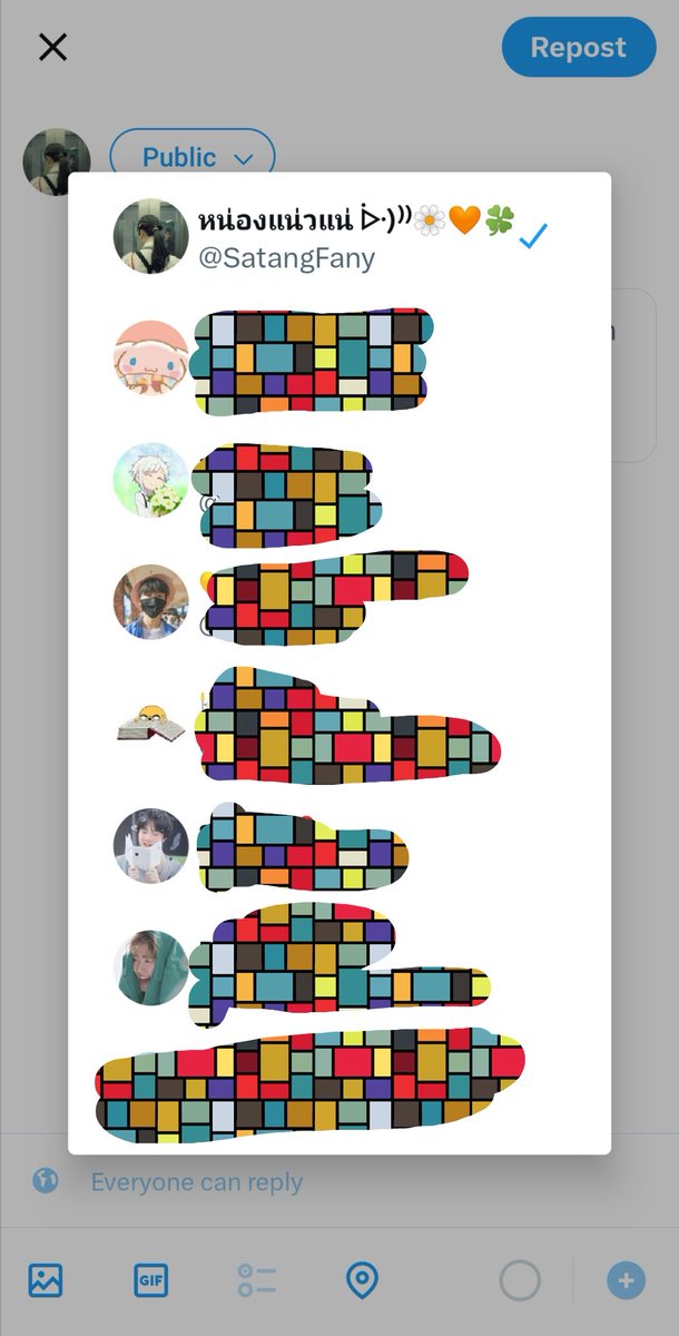 คนอาจจะรู้แล้วแต่ว่าเผื่อคนไม่รู้ เรารีทวีตข้ามแอคโดยการกดโควตแล้วกดตรง pfp ตัวเอง แล้วก็เลือกว่าอยากรีไปแอคไหน หรือใช้แอคไหนตอบใคร นี่เล่นหลายแอคแล้วรีข้ามแอคบ่อยมาก