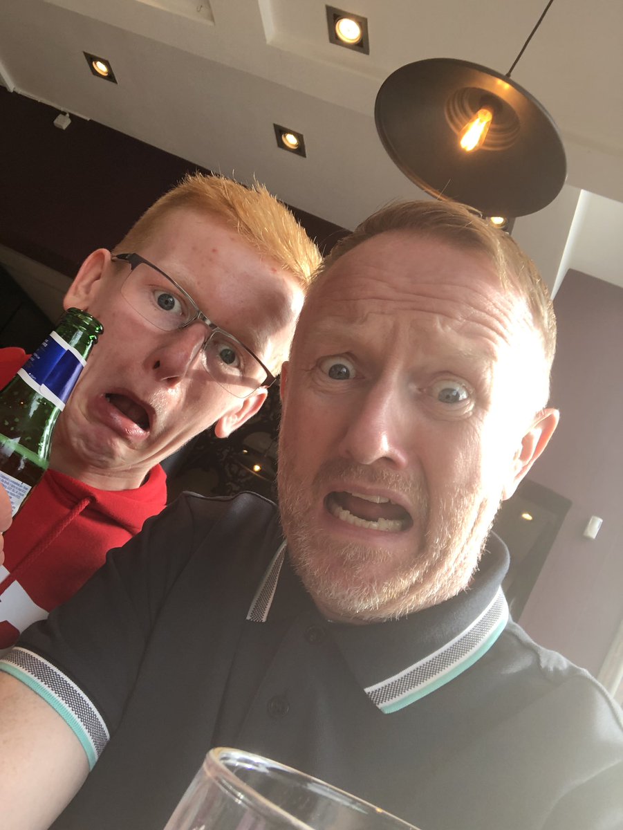 My mini-me turns 18 today, how did that happen?😂😂 Happy 18th to my awesome son <a href="/Will_rostron05/">Will Rostron</a> 🍻🍻