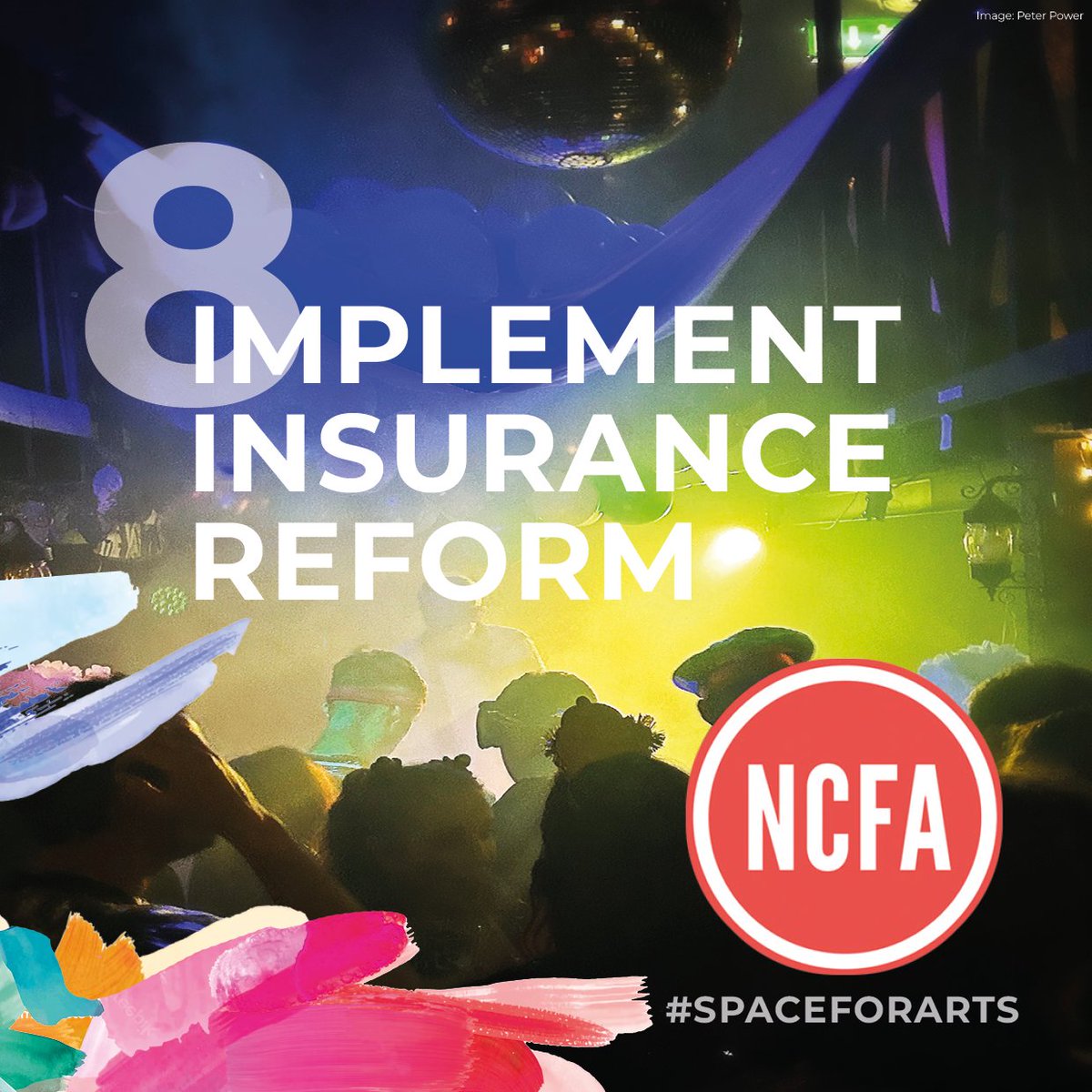 Inadequate, inaccessible and unsustainably expensive insurance is an issue for artists, arts workers and organisations. We call on government to implement insurance reform. Read the NCFA pre budget submission in full on our website and support the campaignq #spaceforarts