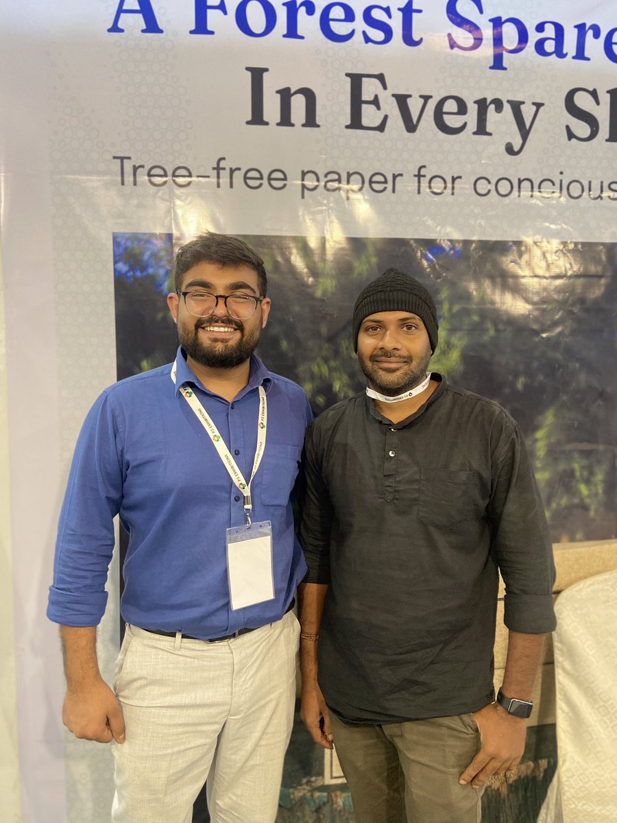 Devparna (@ddotacharya) on Twitter photo Innovation is incomplete without integration.
We had the privilege to meet a new seaweed cultivator who came to the Compostable Material Expo in Hyderabad just to meet <a href="/GoZerocircle/">Zerocircle</a>
Say hello to Hari!
#Hyderabad #SuccessStories Innovation is incomplete without integration.
We had the privilege to meet a new seaweed cultivator who came to the Compostable Material Expo in Hyderabad just to meet <a href="/GoZerocircle/">Zerocircle</a>
Say hello to Hari!
#Hyderabad #SuccessStories