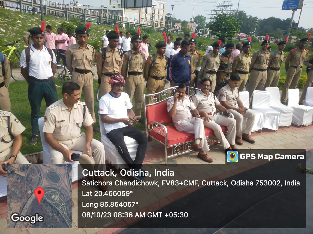 OneODArtyBtyNCC's tweet photo. #NCC Cadets of #StewartScienceCollege under #1ODArtyBtyNCC participated in #CyberSeccurityCyclothone &amp; awareness rally. #NCCCadets were   involved in spreading cybersecurity awareness alongwith #OdishaPolice, cyber cell.
@utkalpride @NCCDteOdisha @HQ_DG_NCC @DHE_Odisha @CuttackDM https://t.co/wXe2oGnCRN