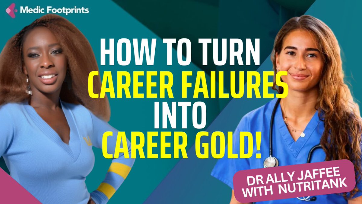 In this episode, we dive deep into a topic many of us shy away from: failure. Dr. Ally Jaffee, is a Co-founder of Nutritank, a nutritional education platform for healthcare professionals.

Spotify: open.spotify.com/episode/72W1Jq…

Apple Podcasts: podcasts.apple.com/gb/podcast/dis…