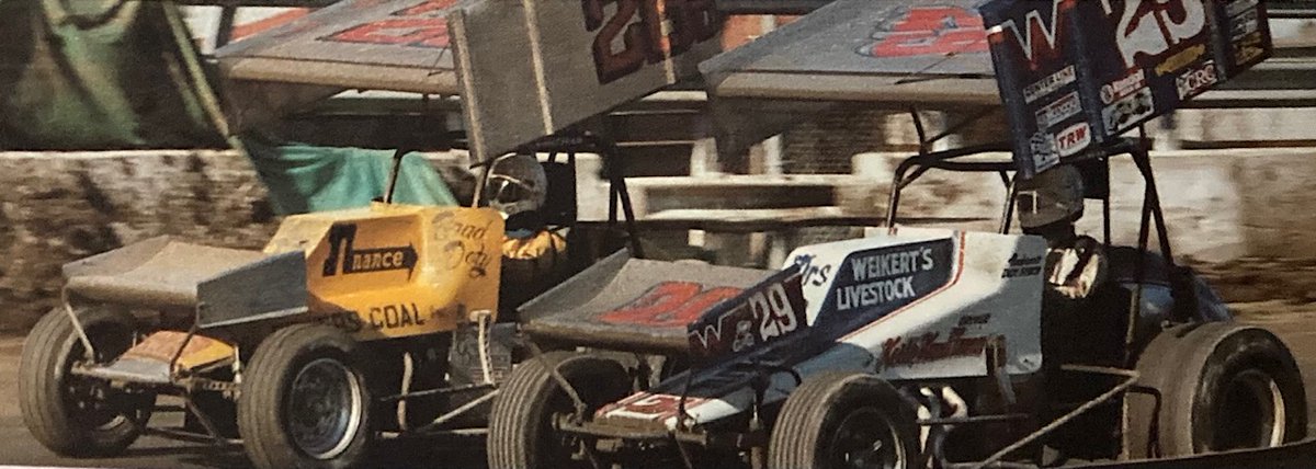 BnCAuto14's tweet photo. Brad Doty & Keith Kauffman at Syracuse... 1981.
(SDW photo) #SuperDirtWeek https://t.co/3x3SGGc6mo
