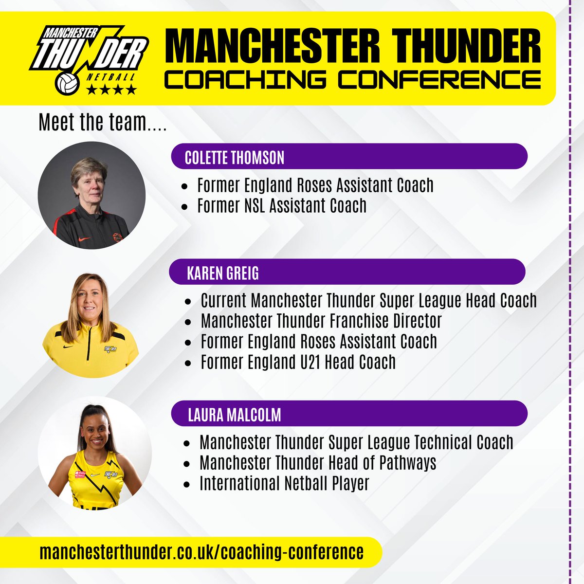 AO Manchester Thunder Netball tweet media