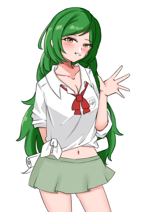一旦色乗せた 
