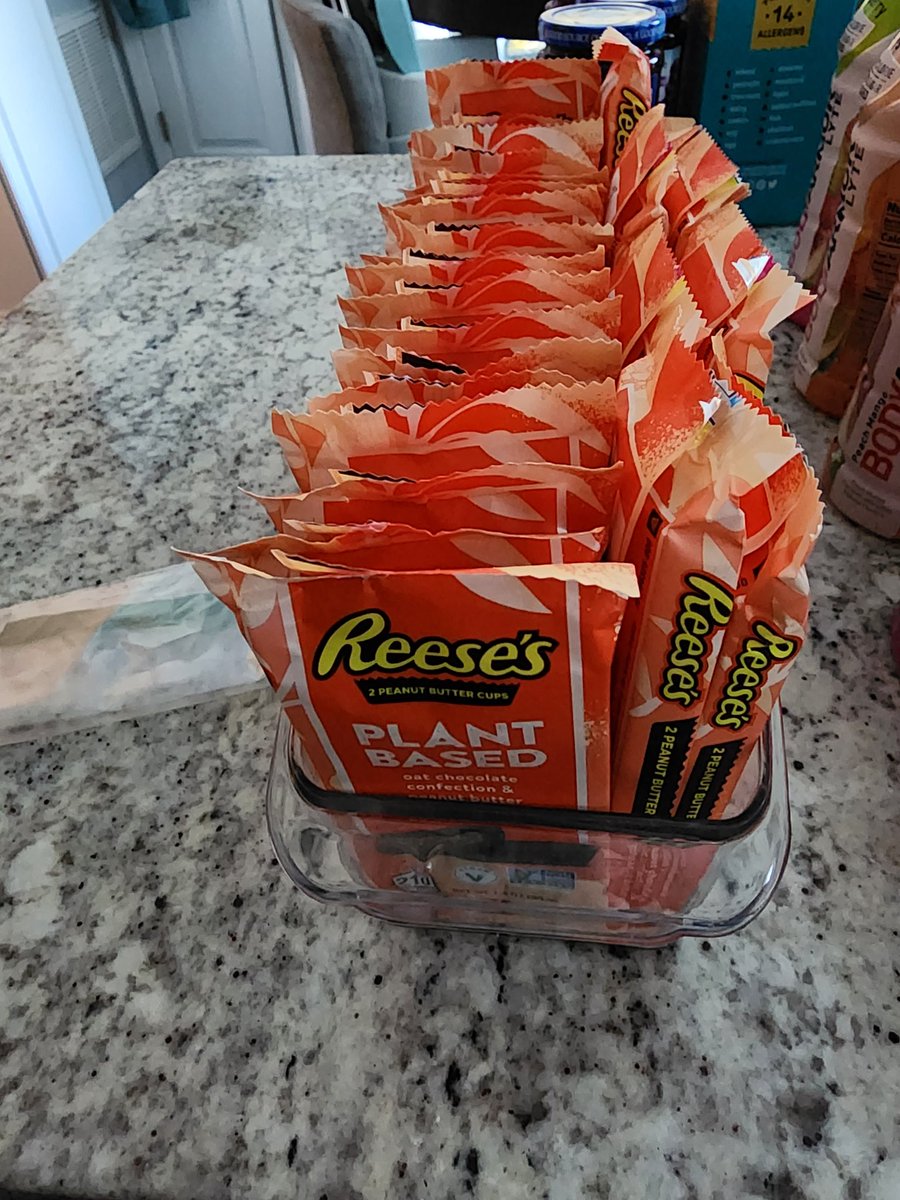 I have to be dairy free to be able to give my son my milk. I'll give up whatever I have to for him. I'm glad I found a <a href="/reeses/">REESE'S</a> option, but I really wish they weren't so expensive. Safe to say, I am singlehandedly ensuring they have profit gains. Bought a stash to have on hand.