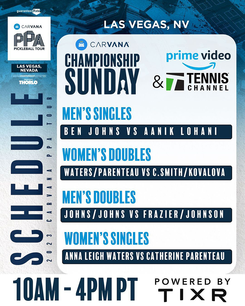 Pickleball360's tweet photo. TODAY
Ben &amp; Collin Play for Men's Doubles Gold!
Ben Plays for Another Triple Crown!

Learn from Ben &amp; Collin https://t.co/fB0Nau5czT https://t.co/ye8yYTu7bq