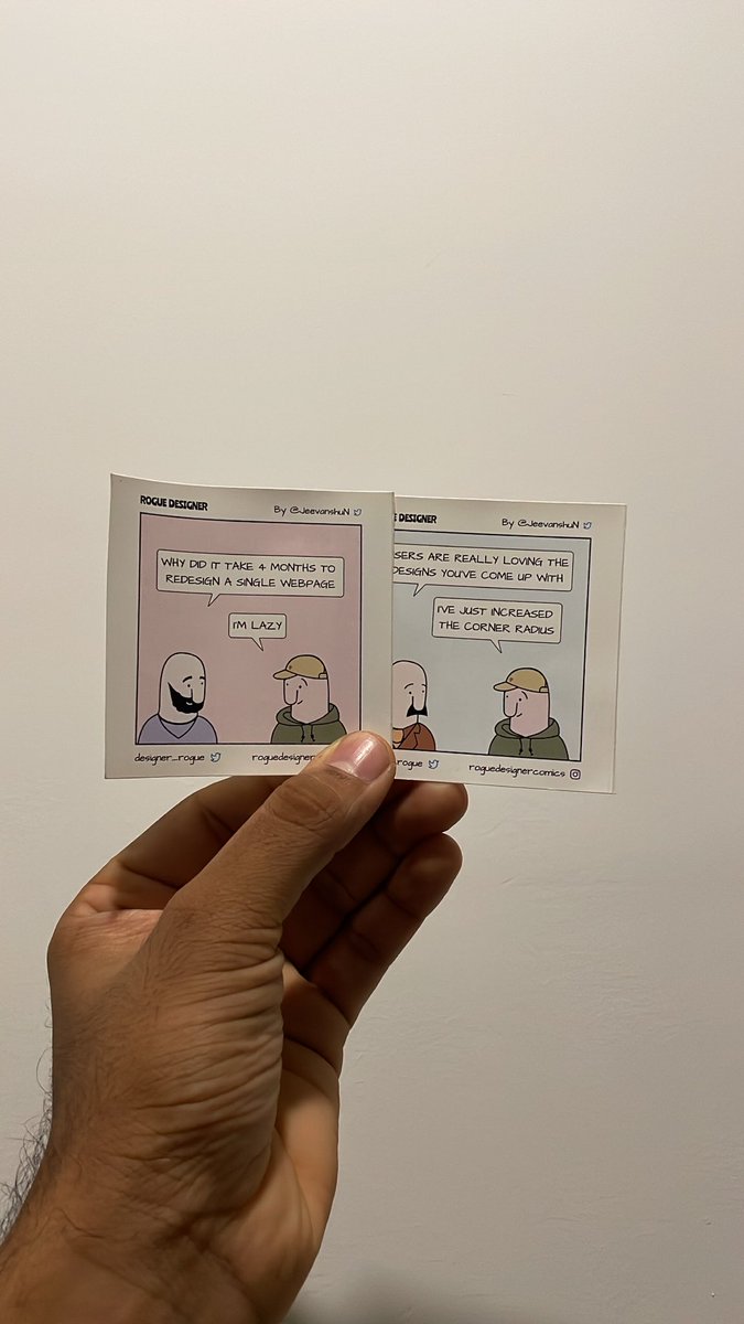 Smuggled this ✨😂
Thank you ser. <a href="/JeevanshuN/">Jeevanshu Narang</a> 😂

<a href="/designer_rogue/">Rogue Designer Comics</a>