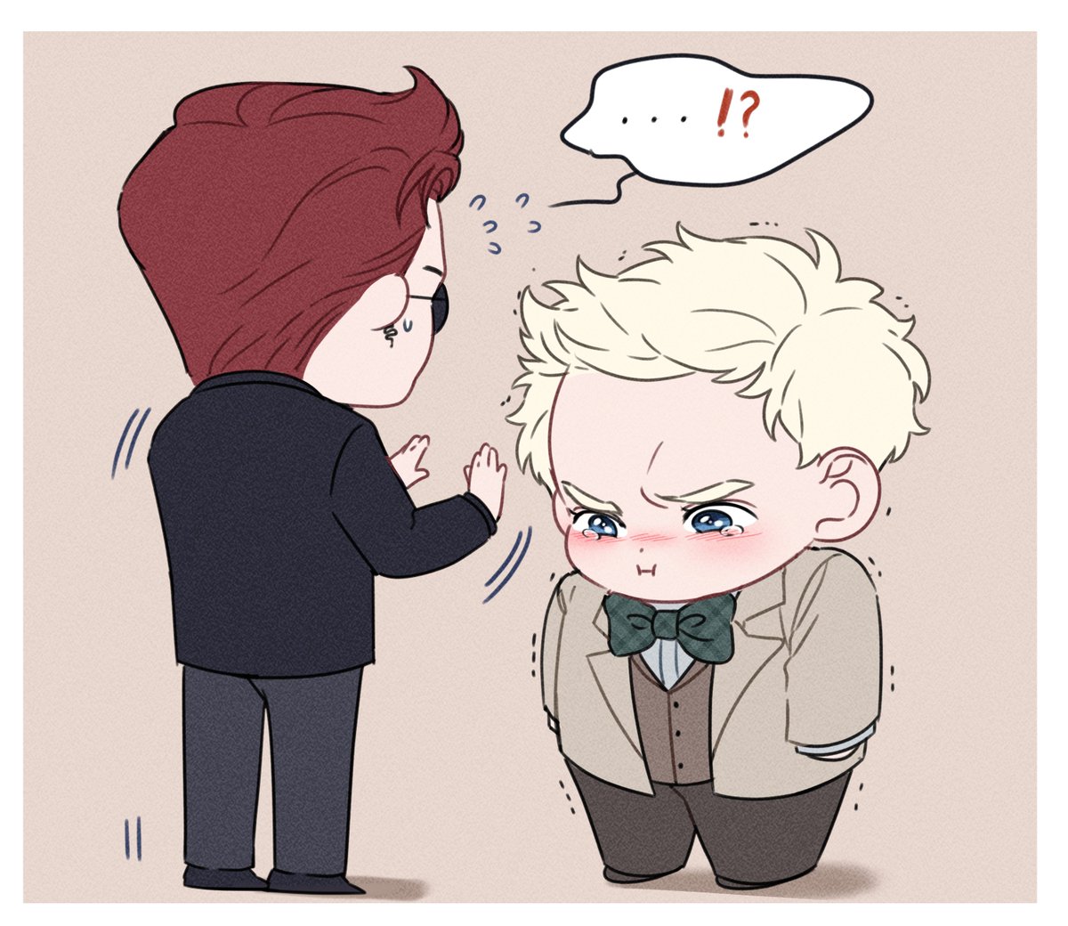 싸웠다..
#GoodOmens
