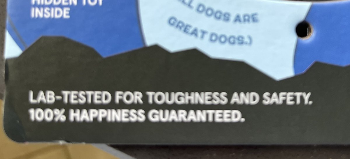 RodwellSam's tweet image. I guess it didn’t specify which kind of ‘Lab tested’ #dogsofBARK