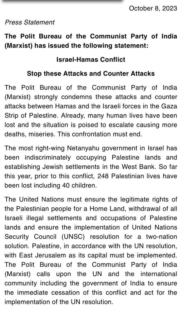 Sitaram Yechury tweet media