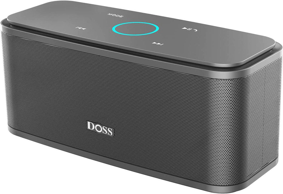 Rcollections519's tweet photo. DOSS Bluetooth Speaker， SoundBox Touch Portable Wireless Speaker with 12W HD Sound and Bass， IPX4 Water-Resistant， 20H Playtime， Touch Control， Handsfree， Speaker for Home， Outdoor， Travel-Black
SHOP HERE: https://t.co/pR0sg2Zytk
#justshop https://t.co/HAmxM4wk8X