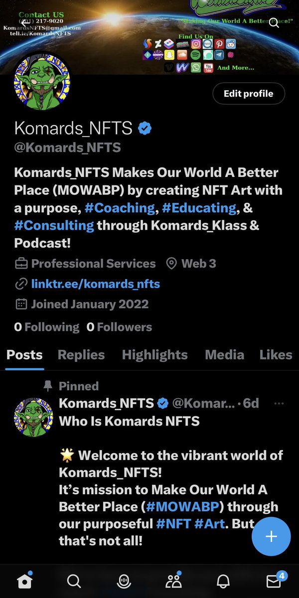 Komard NFTS tweet media