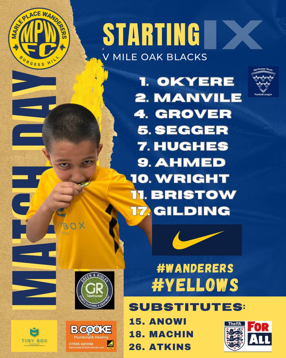Marle Place Wanderers Youth FC tweet media
