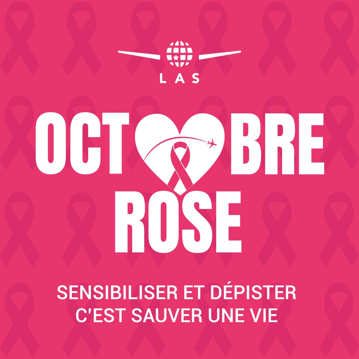 DKaeroport's tweet photo. Le mois d'octobre est là, et avec lui, notre engagement renouvelé dans la lutte contre le cancer du sein. Cette année, l'Amicale des femmes de LAS est plus déterminée que jamais à sensibiliser, soutenir et faire un impact réel.

#octobrerose #aflas #las #aibd https://t.co/1jNCbu4EP5