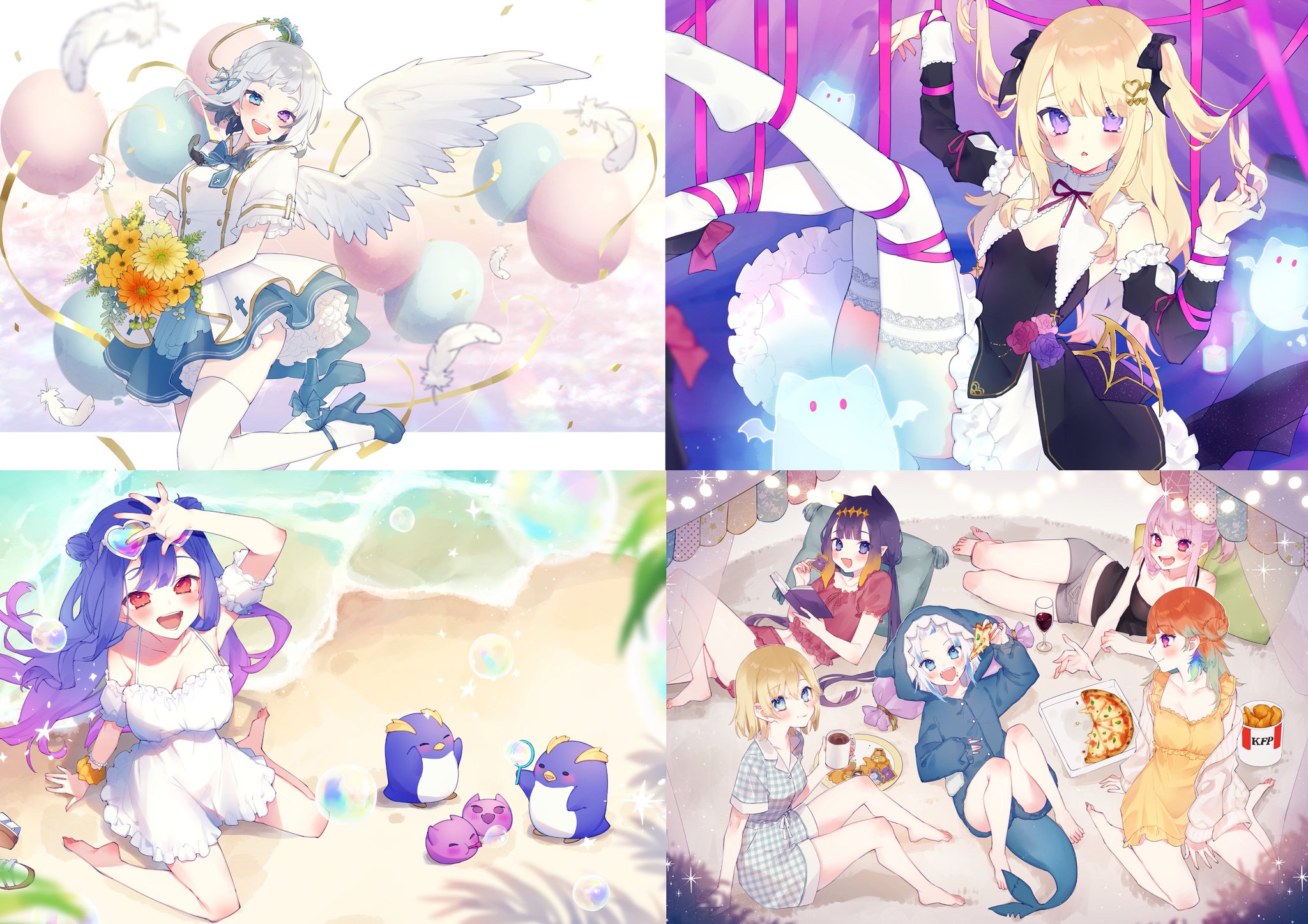 yunitown様リクエスト イラスト なじょ🐣 illustrator on X: 