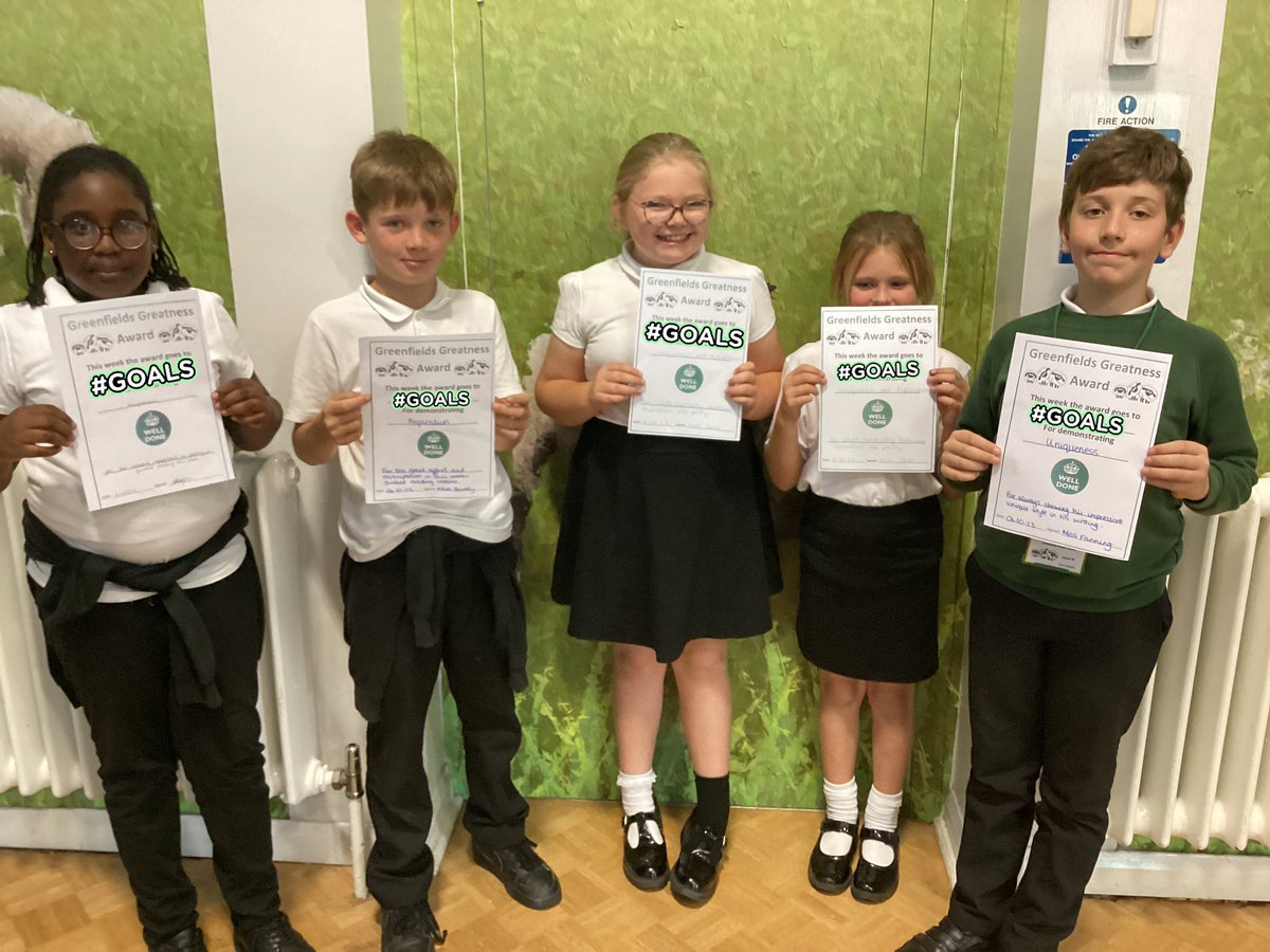 UKS2 superstars #greenfieldsgreatness #celebratingpoetry