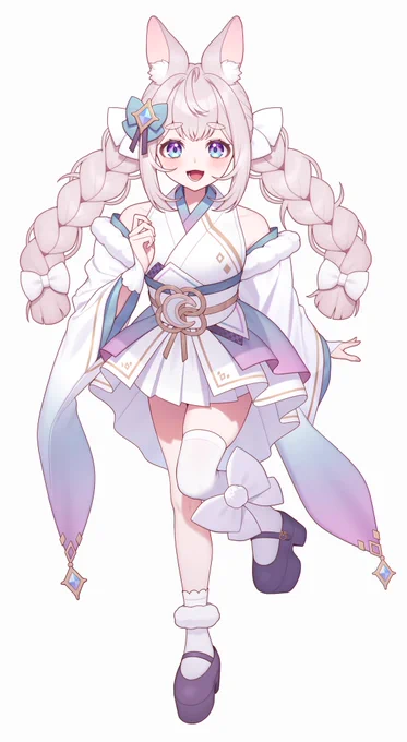 【お知らせ】 flill所属の『卯乃原初依』さん()のお姿を担当させて頂きました IRAMでの配信がメインになるかと思いますが、ぜひ遊びに行ってみてください!  初配信10月13日(金)18時〜 #IRAM #IRAM準備中 #立ち絵公開