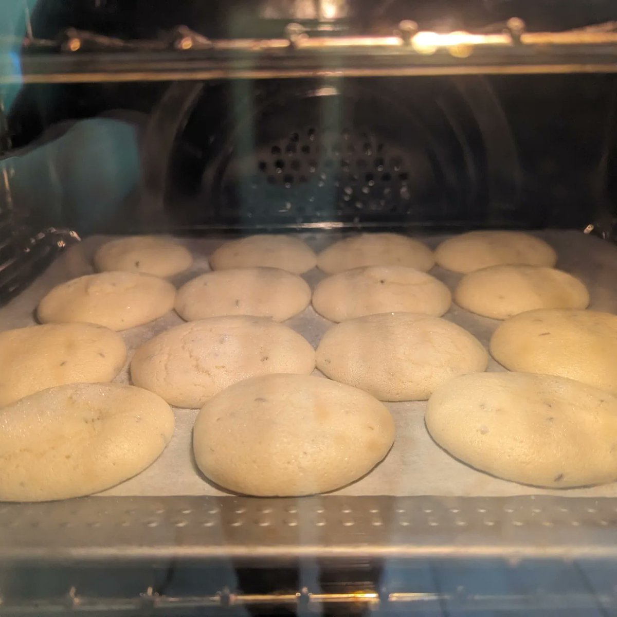 kjlindsay's tweet image. The second recipe I tried for the #TheGreatRareBooksBakeOff was the Sugar Bisket recipe, as I was attracted by the rosewater 🌹 and caraway seeds! The recipe is from a manuscript from the Barclay family, prominent Scottish Quakers  #BakeMonash monash.edu/library/rare-b…