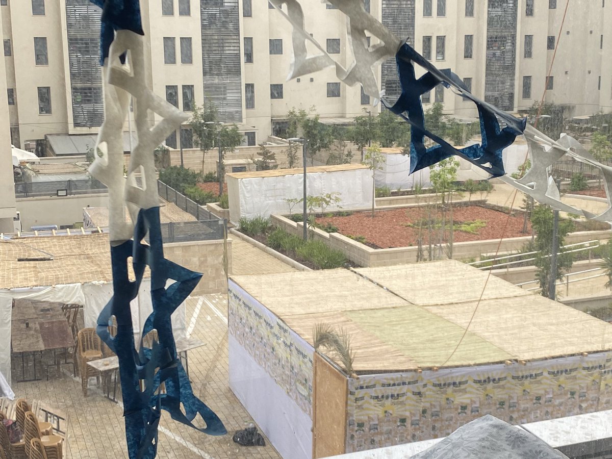 Un nou dia s'aixeca a Israel. Molta gent no ha dormit. Entreveia les tv enceses dels veïns desvetllats. Aparentment a Tel Aviv sembla un dia normal. La gent va a comprar, veïns desmuntant les Sukkas... però només cal mirar als ulls de la gent x veure Tristesa, Incertesa i Dolor…