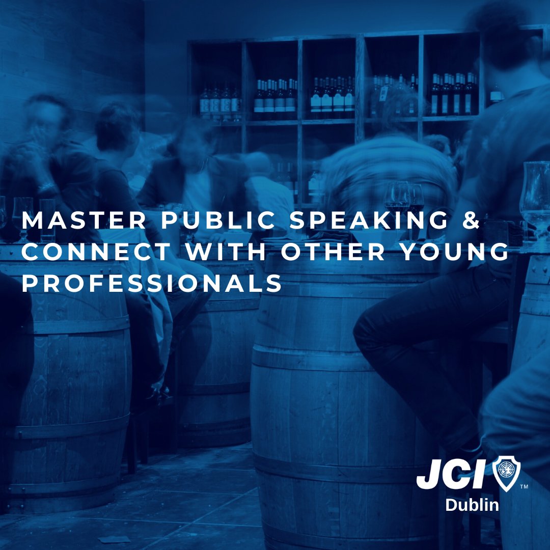 Come along to our next Speak Easy this Wednesday at Jack Nealon's! Learn from award winning speakers in a relaxed, social setting and get the chance to put what you learn to practice.

Register now jcidublin.org/events 🔗🎫
<a href="/jciireland/">JCI Ireland</a> <a href="/jcileaders/">JCI</a>