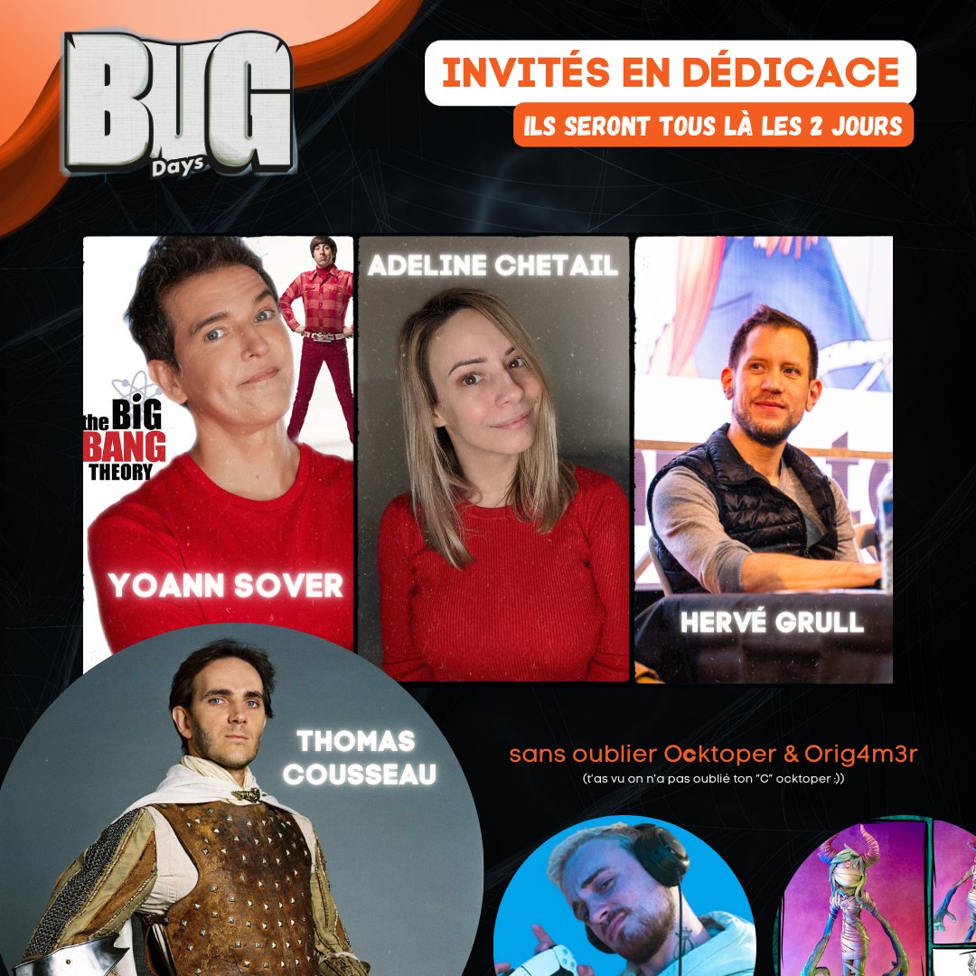 BUG_Days's tweet photo. 😱
Oui ! Les #BUGDays sont dans 20 jours !!!!!!! 🥳
Alors on te partage aujourd'hui quelques infos pratiques qui te sont utile pour préparer ta venue 🥰 https://t.co/ILKURJ2ImN