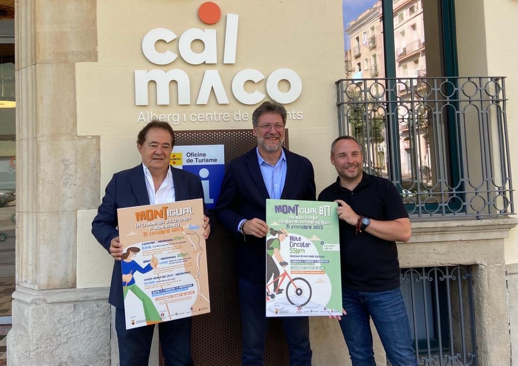 Jordi Marce Termes (@jmarcetermes) on Twitter photo El 15 d'octubre, donarem el tret de sortida a la 2a edició de Montigual, caminada i btt.
Una ruta que uneix Igualada i Montmaneu, passant per Jorba, Veciana i Santa Maria del Camí.
Inscripcions: motmaneu.cat , <a href="/ajigualada/">Ajuntament Igualada</a> @albergcalmacoigd <a href="/turismeigualada/">Turisme Igualada</a> #montigual El 15 d'octubre, donarem el tret de sortida a la 2a edició de Montigual, caminada i btt.
Una ruta que uneix Igualada i Montmaneu, passant per Jorba, Veciana i Santa Maria del Camí.
Inscripcions: motmaneu.cat , <a href="/ajigualada/">Ajuntament Igualada</a> @albergcalmacoigd <a href="/turismeigualada/">Turisme Igualada</a> #montigual