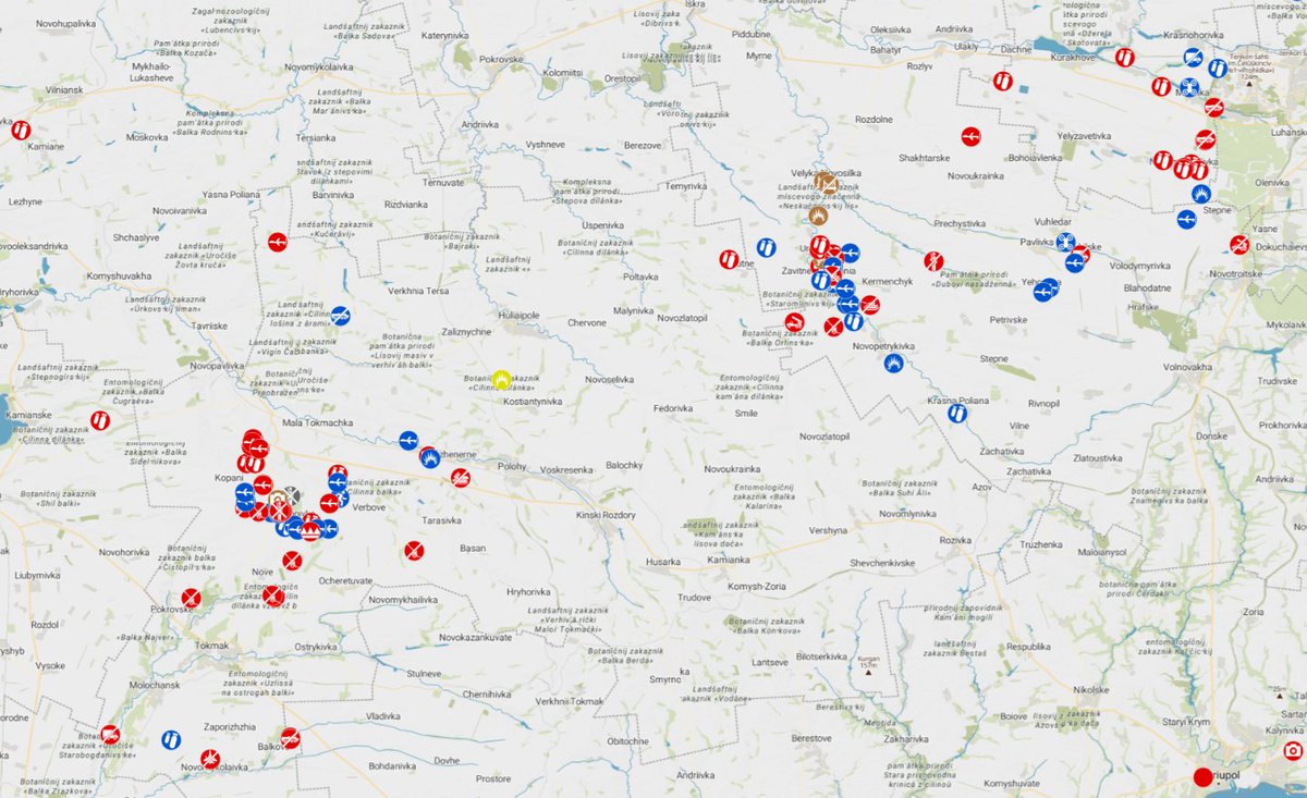 GeoConfirmed's tweet photo. GeoConfirmed UKR Update.

Remember, it's not because another conflict emerges that our team suddenly stops with tracking previous conflicts. All the geolocations are handled by our volunteers and added to the proper maps.

Ukraine - Russia: 378 (!) geolocations in the last 10 days. 

So over 378 video's are geolocated and that is only a fraction of the footage that emerges which is only a fraction of what is happening on the ground.

https://t.co/6WtYND1t1F