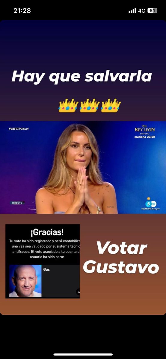 SerpientePink's tweet photo. ¡Feliz domingo a todos! ☀️ Que este día esté lleno de alegría y momentos especiales junto a sus seres queridos. Disfruten al máximo y recuerden votar para expulsar a Gustavo y salvar a Pilar en GHVIP8. 💪🌟 #FelizDomingo #GHVIP8 #GHVIP70 #GHVIP8O #GHVIPDBT3 https://t.co/bUEiKoFkGF