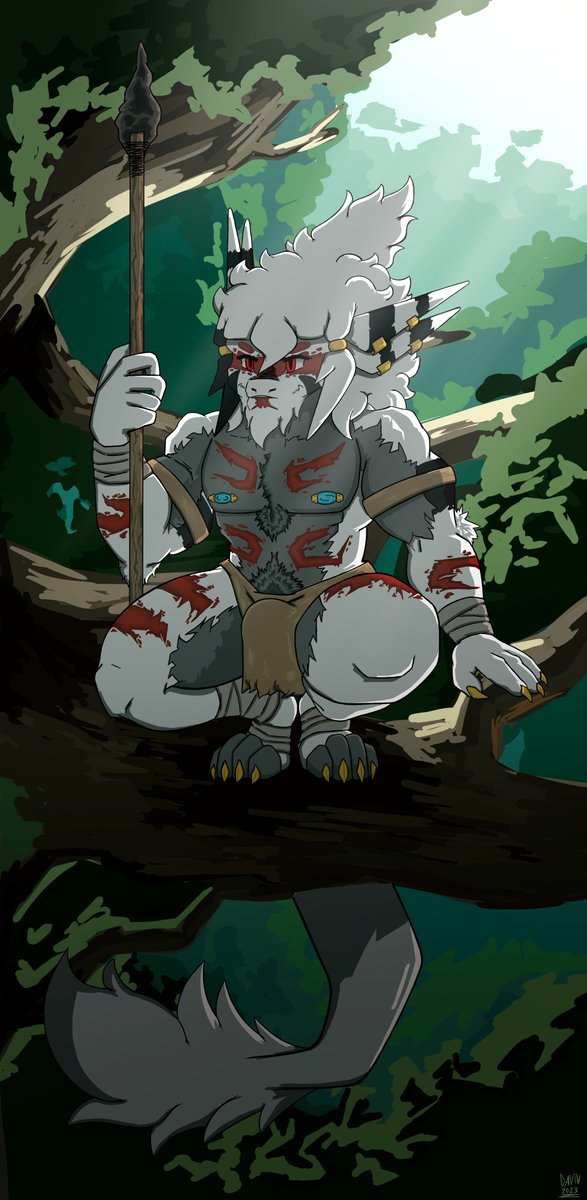 Davivchi's tweet photo. I forgot to post my drawing, so there it is 

#art #furry #furryart https://t.co/NKyMumICVP
