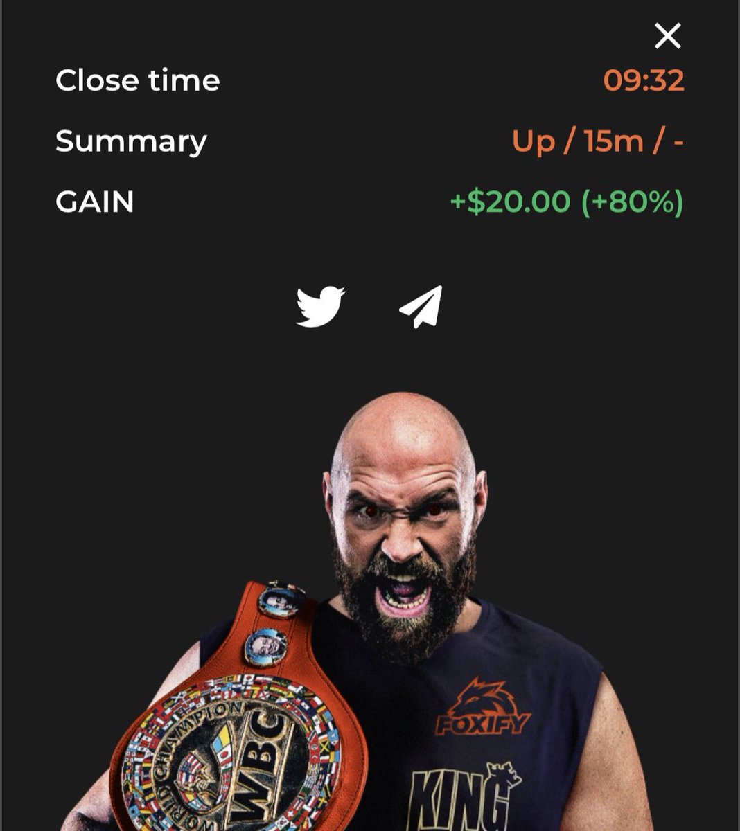 covtomass's tweet photo. Last day of Zealy quest on @foxifytrade! #Airdrop is coming soon!
This was a risk but it counts and the #OptionsTrade came back to daddy!
Good luck @foxifytrade on your launch 10th October (on @MEXC_Official), itโs been a journey!
#foxifybeta #foxify #foxifytrade #bitcoin https://t.co/B0J6PpXN05