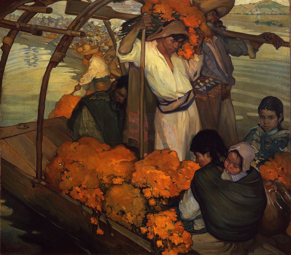 bellasartesinba's tweet photo. En su 105 aniversario luctuoso recordamos a Saturnino Herrán, quien fue uno de los precursores del muralismo y artista renovador del arte nacionalista en nuestro país. Su obra se inspira en el México precolombino, en sus costumbres populares y en la gente del pueblo. https://t.co/hWFfwiBhG8