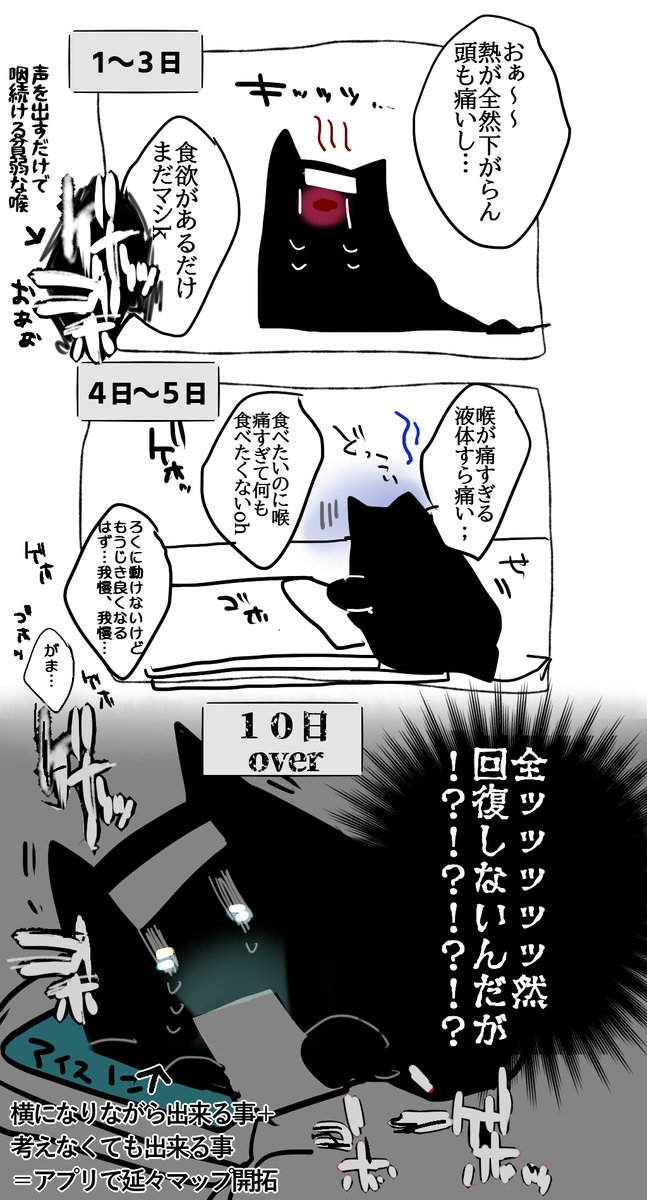 体調がちょっと戻ってきました。