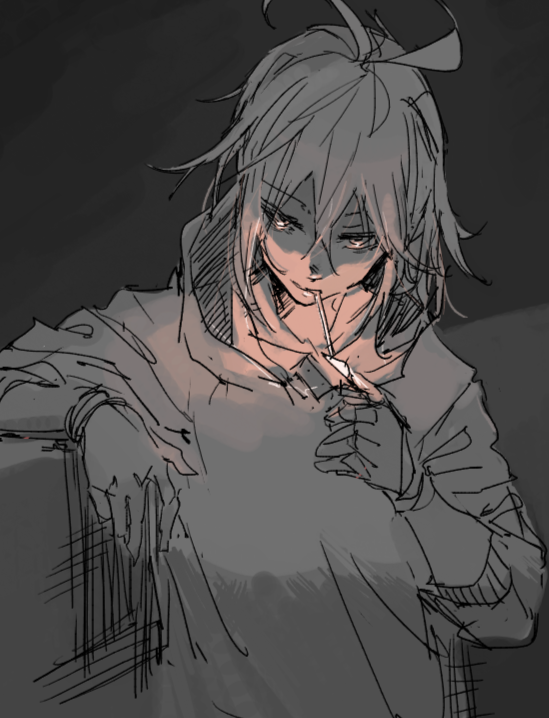 「闇鳥」|rureiziのイラスト