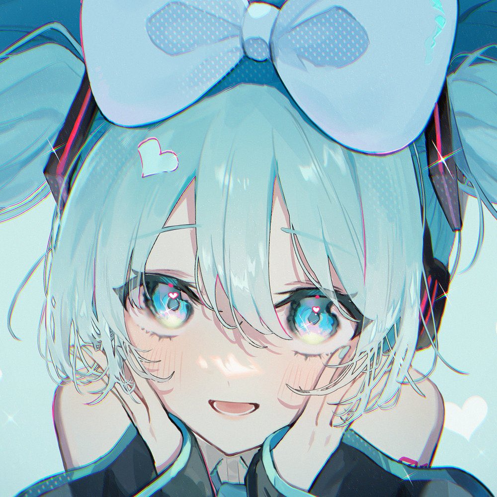 初音ミク 「⠀ ⠀ ╭╮ ╭╮ ╭━┛┗╮╭┛┗