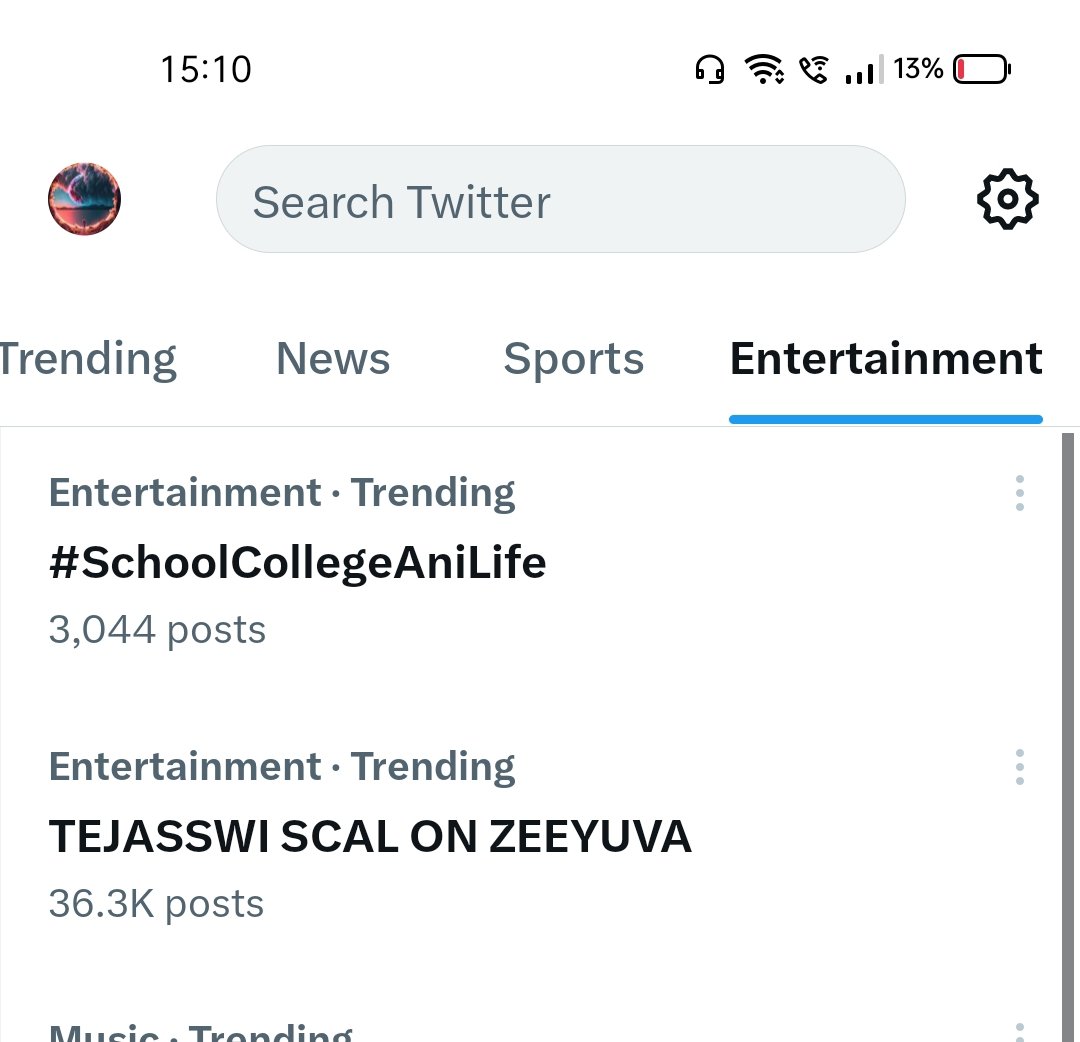 Hashtag and tagline both are trending 🔥

#SchoolCollegeAniLife
#TejasswiPrakash
#TejaTroops

TEJASSWI SCAL ON ZEEYUVA