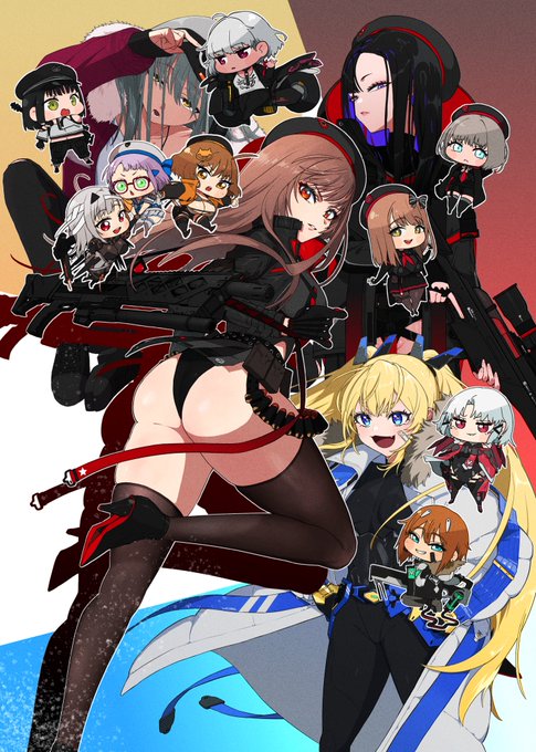 2024年1月21日BS祭内で開催予定のNIKKEオンリー同人誌即売会『エンカウンター』告知イラストを描かせて頂きました!
サークル申込受付開始されたようですのでぜひチェックして下さい～!🔥

https://t.co/qrw6A7e1Kz

当日は今回告知イラストの各分隊アクスタ(全4種)も頒布予定のようです!かわいい! 