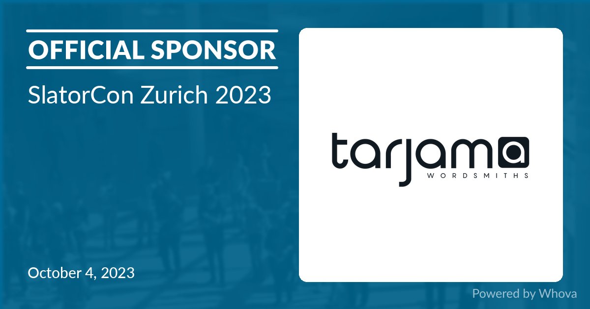 TarjamaMENA's tweet image. SlatorCon Zurich was all about the future of the #language solutions industry, aligning seamlessly with Tarjama&apos;s innovative spirit!

Tarjama continues to thrive and lead at the very forefront of the language solutions technology field!

#SlatorCon #Tarjama #TechInnovation