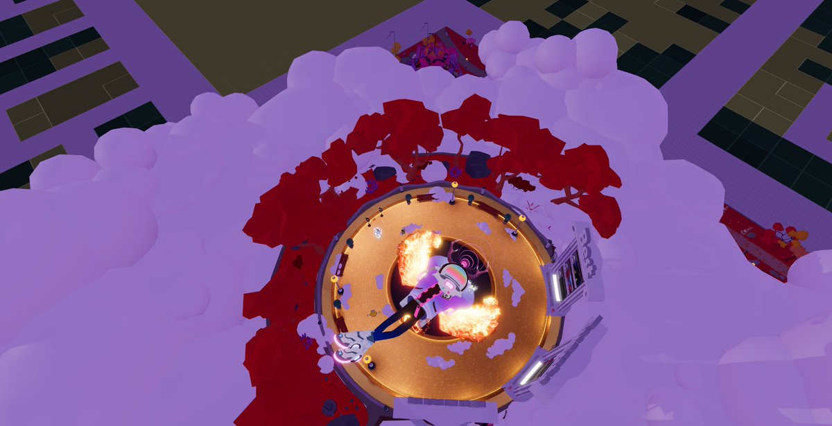 JsCoincollector's tweet photo. Fooling around in @decentraland as usual. It's Sunday 😎 Just bought some nice gears, like this one from @MetaMonsterHall. Now I can fly around in #DCL with great annoyance, hehe. Let's go to the moon baby!!!  

#Wearables #SmartWearables #Decentraland #Metaverse #DCLfam https://t.co/R4mKEQ0PUI