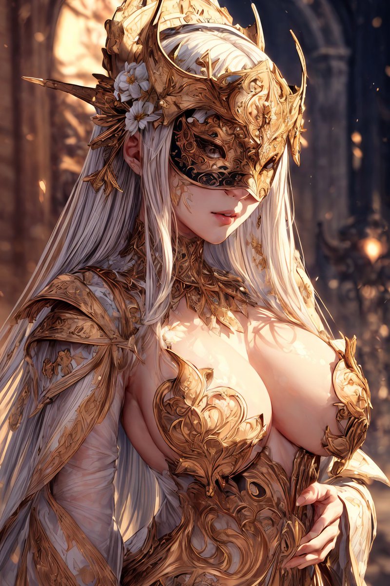 Fenrir_FenrAI's tweet photo. My Second Entry for my #MasqueradeAIWeekend
And i saw this other similar Challange from the Amazing @Hideroki_.
I thought i have to Join there too #MaskedGaIs
#yodayoAI #AIgirl #AIwaifu #Maskquerade https://t.co/KykFJXasFm