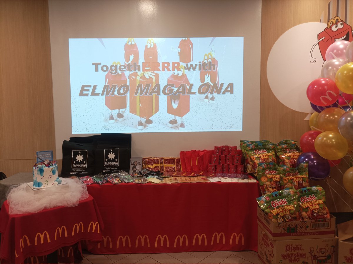 Happening now.. 

#TogehERRRRwithElmoMagalona 

<a href="/McDo_PH/">McDo Philippines</a> <a href="/piamagalona/">Pia Magalona ⁷</a> <a href="/elmonatics/">💯 ELMONATICS</a>