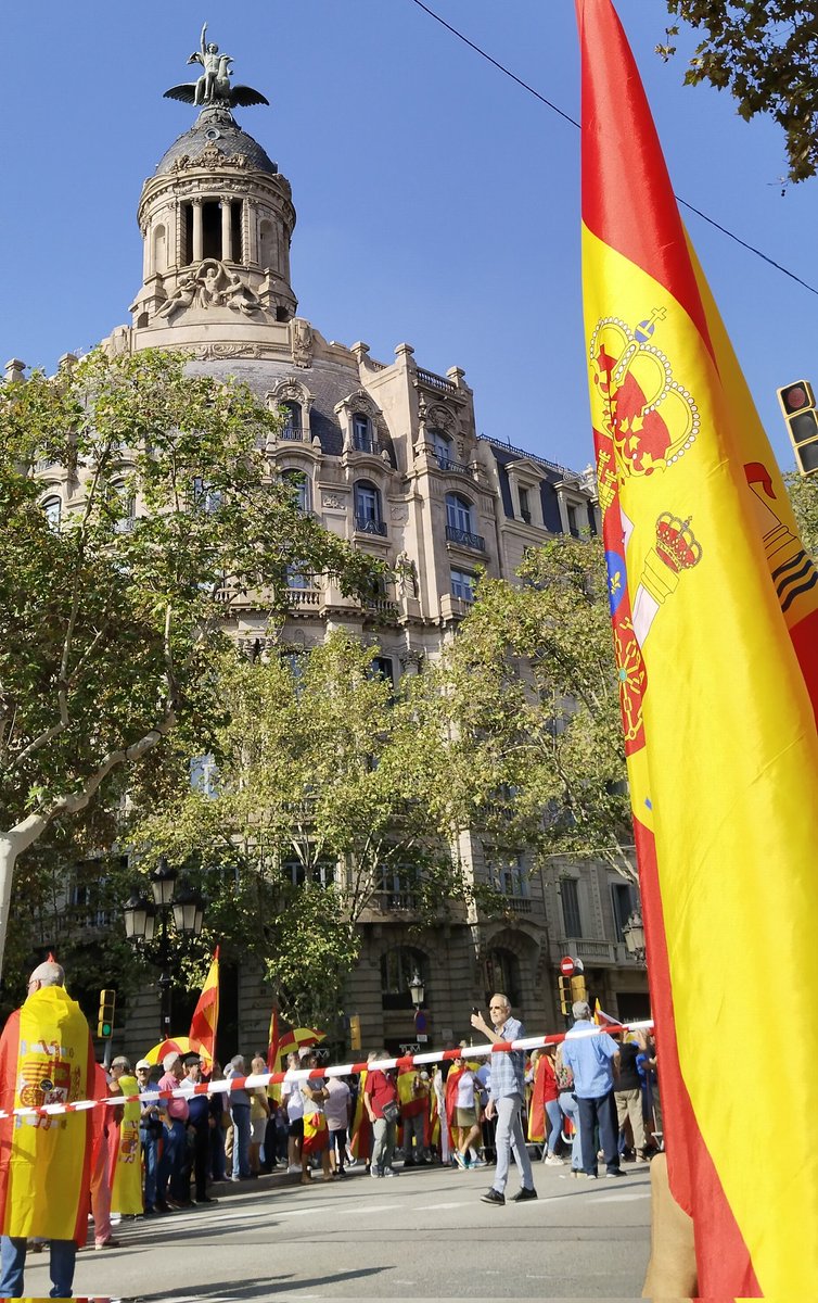 #noalamnistia #igualdadantelaley #españanosevende 
Hoy aquí, en Paseo de Gracia en Barcelona, digo #NoEnMiNombre 
#Elecciones2024 🇪🇸