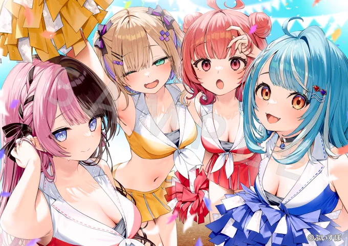 #ぶいすぽ文化体育祭 のコンセプトイラストを描かせていただきました!宜しくお願い致します～! 