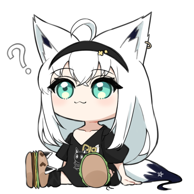 なんか可愛いの描けた #絵フブキ