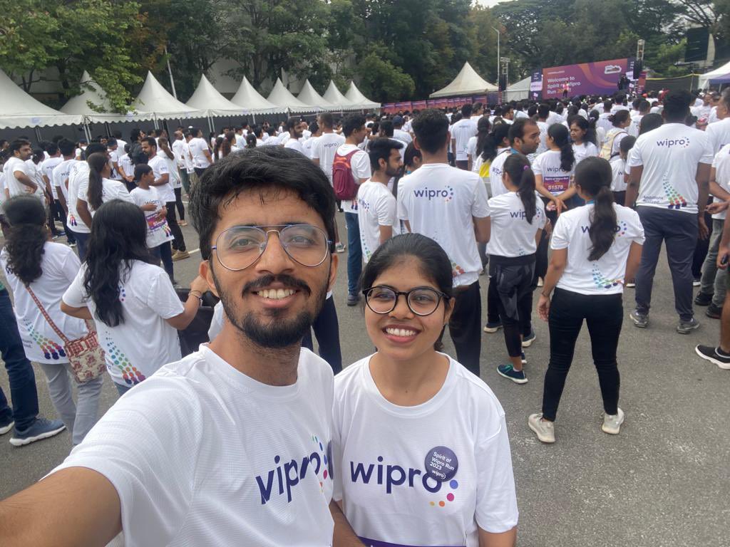 Happy to be participating in Spirit of Wipro Marathon . Completed the full marathon of 42km in 4 hours 37 min . Thanks Wipro for the wonderful opportunity . Good initiative by Wipro . Had a very good experience! 
#SpiritofWipro #SOWRun2023 #OneWipro #AmbitionsRealized