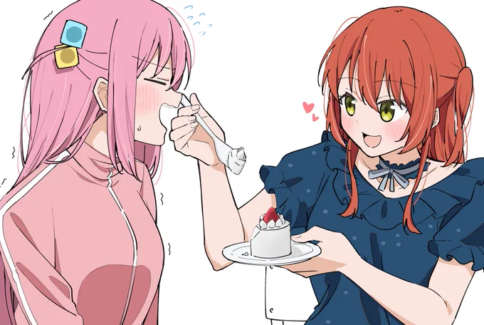 ひとりちゃん、はい、あーん #ぼ喜多